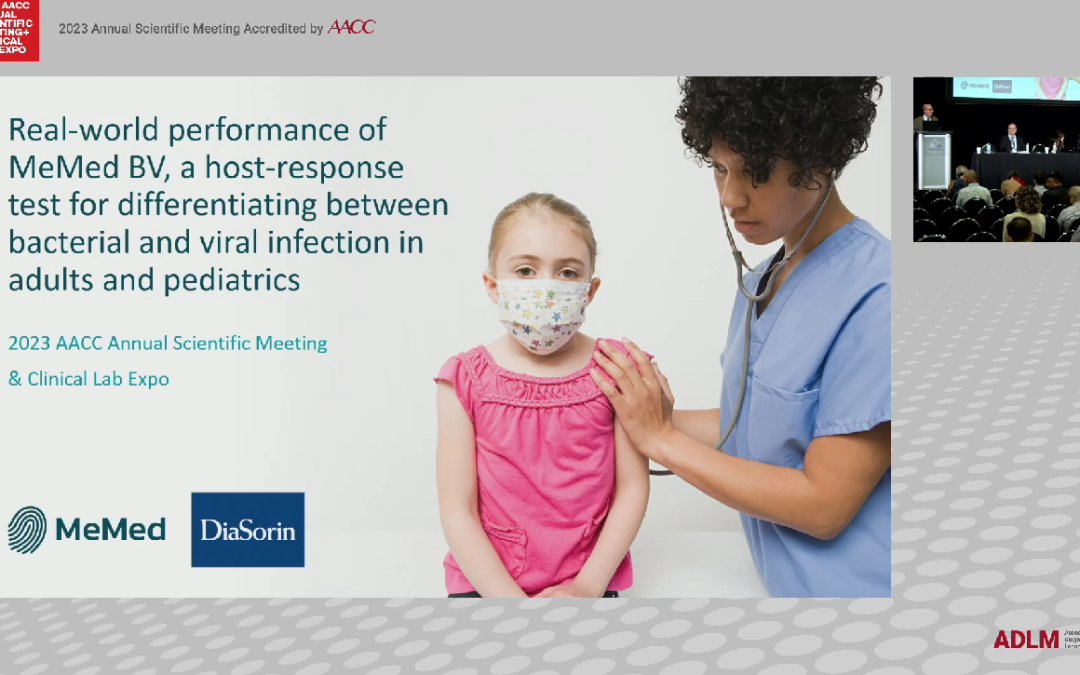 VIDEO: Real World Performance of MeMed BV Workshop at the 2023 AACC ...